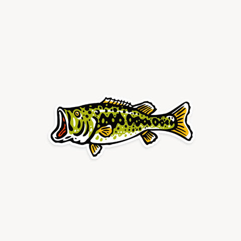 Freshwater Fish Vinyl Sticker Three-Pack - ascot + hart