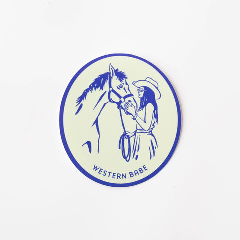 Giddy Up Vinyl Sticker Three - Pack - Cowgirl Theme - ascot + hart
