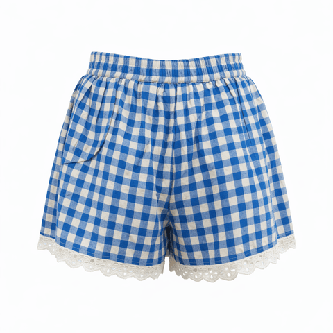 Gingham Willa Short - ascot + hart