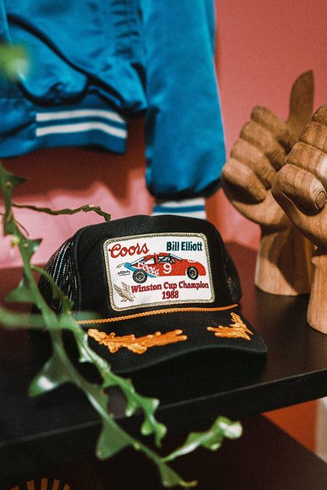 GLORY DAYS CURVED BILL PATCH HAT - ascot + hart