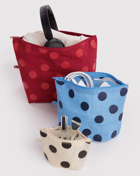 Go Pouch Set - Polka Dot Mix - ascot + hart