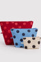 Go Pouch Set - Polka Dot Mix - ascot + hart