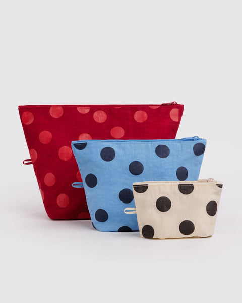 Go Pouch Set - Polka Dot Mix - ascot + hart