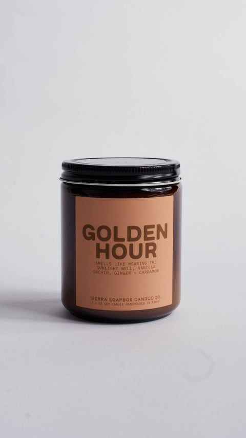 Golden Hour Candle [Vanilla Orchid + Ginger] - ascot + hart
