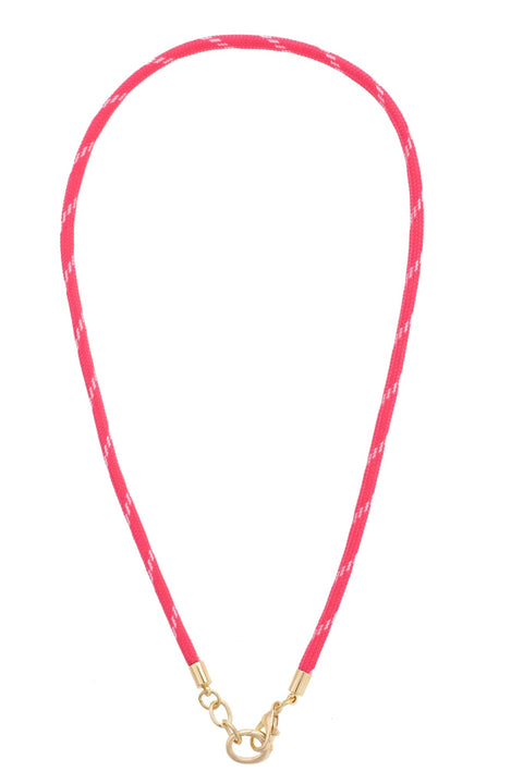 Goldie Paracord Charm Necklace Base - ascot + hart