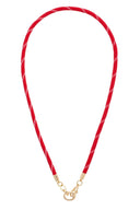 Goldie Paracord Charm Necklace Base - ascot + hart