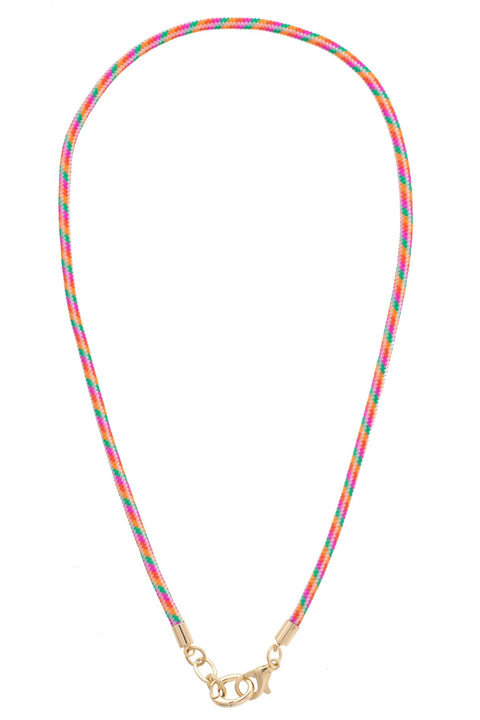 Goldie Paracord Charm Necklace Base - ascot + hart