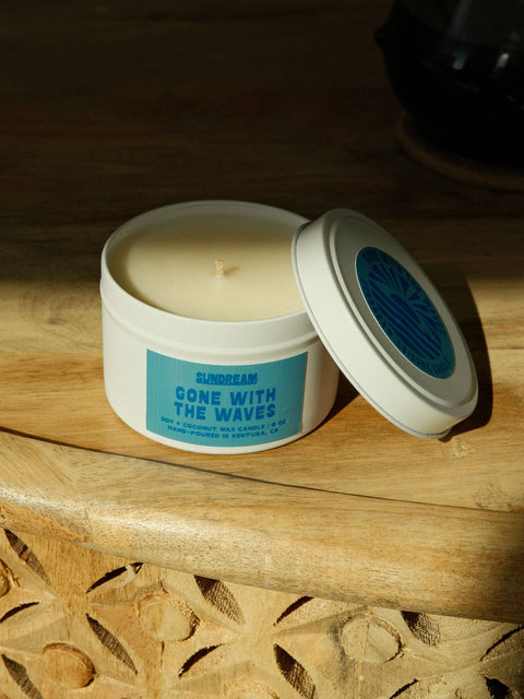 Gone With The Waves Candle - 8oz - ascot + hart