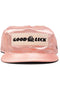 Good Luck Satin Snapback - Peach - ascot + hart