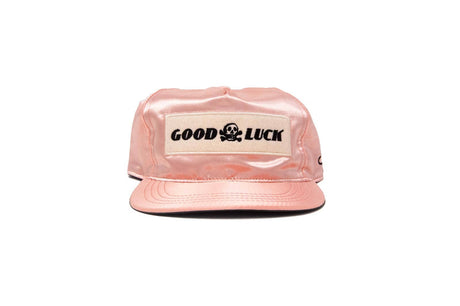 Good Luck Satin Snapback - Peach - ascot + hart