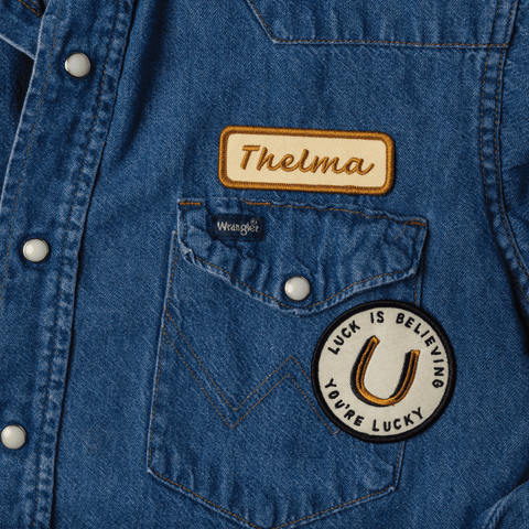 Good Luck Woven Patch - ascot + hart