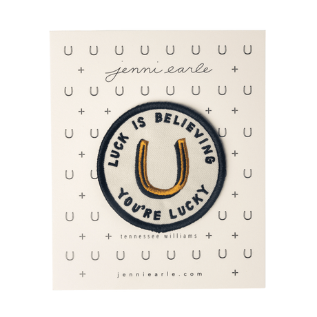 Good Luck Woven Patch - ascot + hart