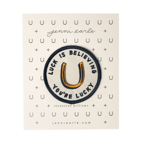 Good Luck Woven Patch - ascot + hart