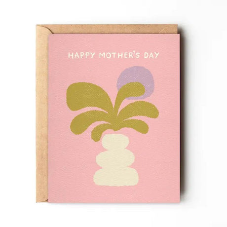 Happy Mother's Day - Abstract Plant Mom's Day card - ascot + hart