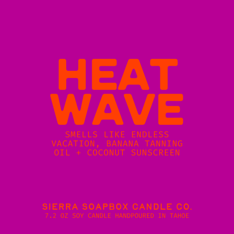 Heat Wave Candle [Banana + Coconut] - ascot + hart