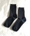 Her Socks - Mercerized Combed Cotton Rib - ascot + hart