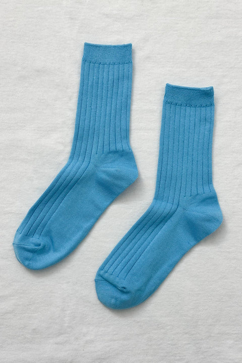 Her Socks - Mercerized Combed Cotton Rib - ascot + hart