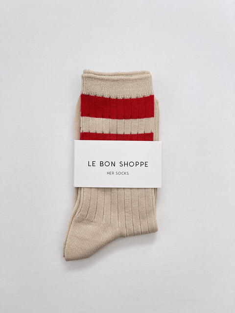 Her Socks - Varsity - ascot + hart