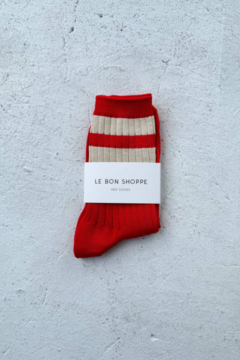 Her Socks - Varsity - ascot + hart