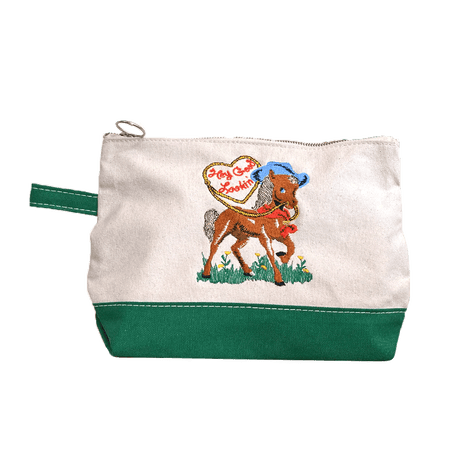 Hey Good Lookin Canvas Pouch - ascot + hart