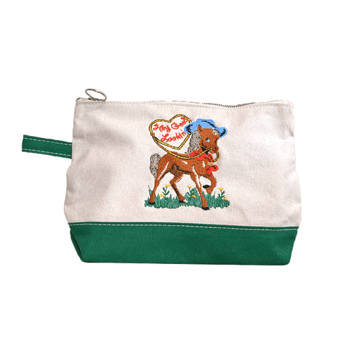 Hey Good Lookin Canvas Pouch - ascot + hart