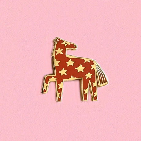 Horse Enamel Pin - ascot + hart