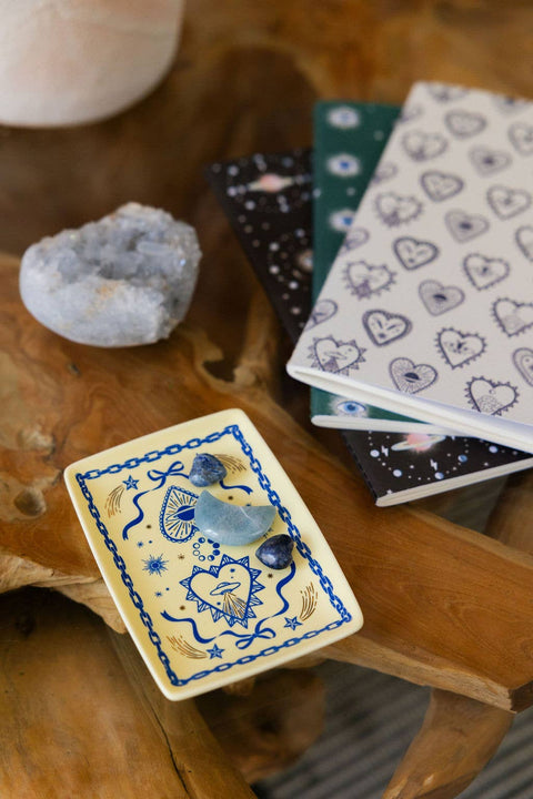 Indigo Icons Dish - ascot + hart