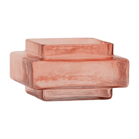 Isla Pink Quartz Tealight Holder - ascot + hart