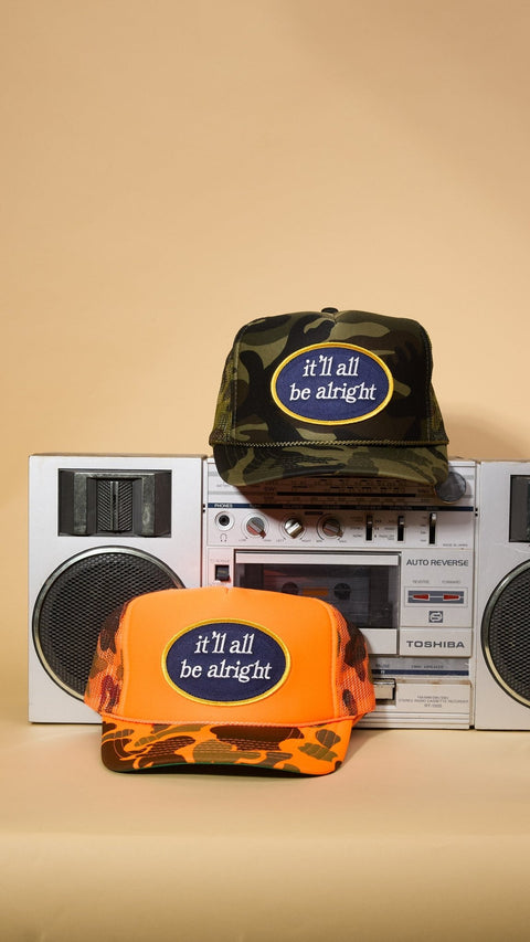 It'll All Be Alright Patch Trucker - ascot + hart