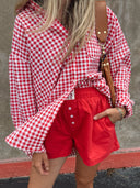 Ivy High Waisted Boxy Shorts - ascot + hart