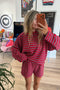 Jaime Striped Terry Pullover - ascot + hart