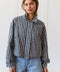 Juliette Gingham Zip Jacket - ascot + hart