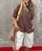 Kai Striped Oversized Tee - ascot + hart