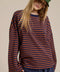 Kendra Terry Striped Long Sleeve - ascot + hart