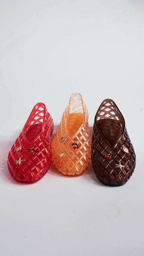 Kinsley Jelly Charm Ballet Flats - ascot + hart
