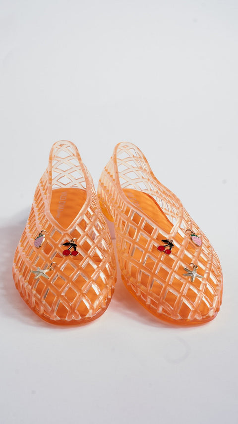 Kinsley Jelly Charm Ballet Flats - ascot + hart