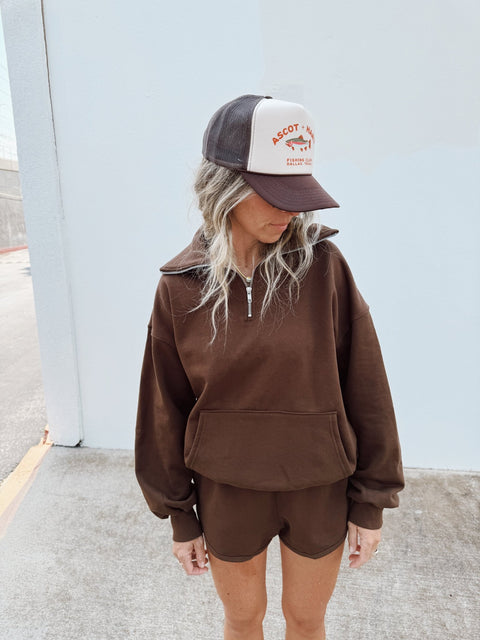 Laguna Fleece Dolphin Shorts - ascot + hart