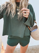 Laguna Fleece Dolphin Shorts - ascot + hart