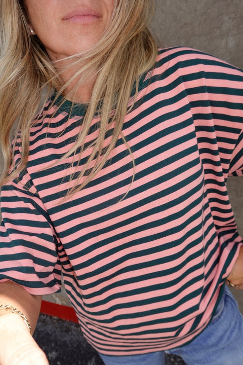 Lana Boxy Crop Tee - ascot + hart
