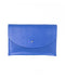 Lapis Leather Envelope Pouch - ascot + hart