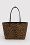 Large Nylon Reversible Tote - Leopard Mix - ascot + hart