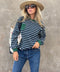 Layna Striped Crew Neck Long Sleeve - ascot + hart