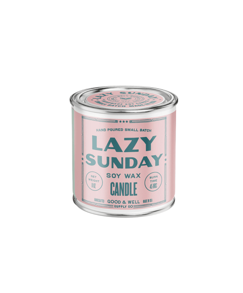 Lazy Sunday Soy Candle - ascot + hart