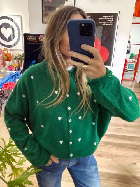 Leighton Heart Cardigan - ascot + hart