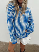 Leighton Striped Cardigan - ascot + hart