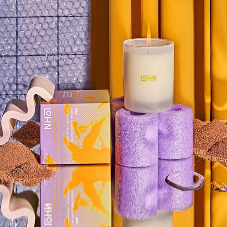 LOHN Candle - JAL Saffron & Vanilla - ascot + hart