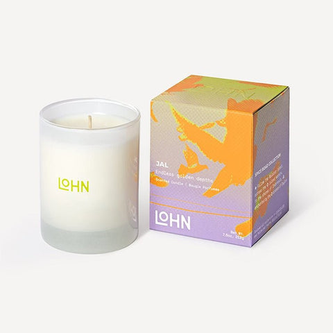 LOHN Candle - JAL Saffron & Vanilla - ascot + hart