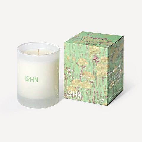 LOHN Candle - ORO Jasmine & Pink Pepper - ascot + hart