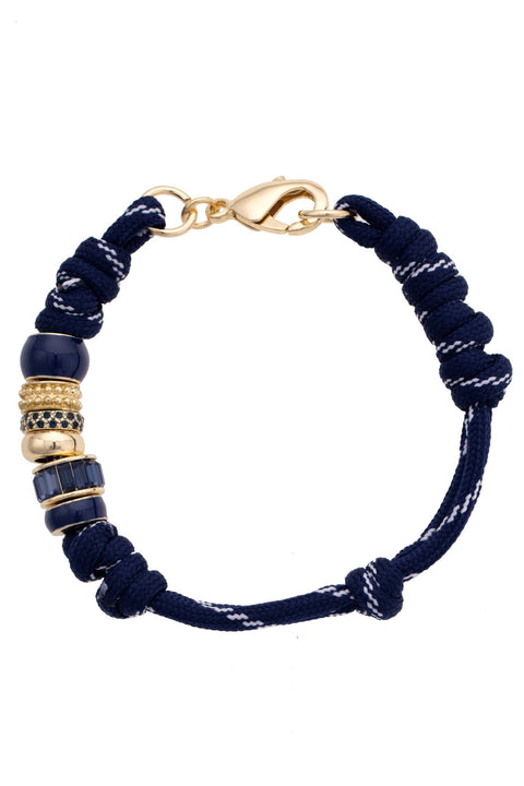 Lottie Multi Bead Paracord Bracelet - ascot + hart