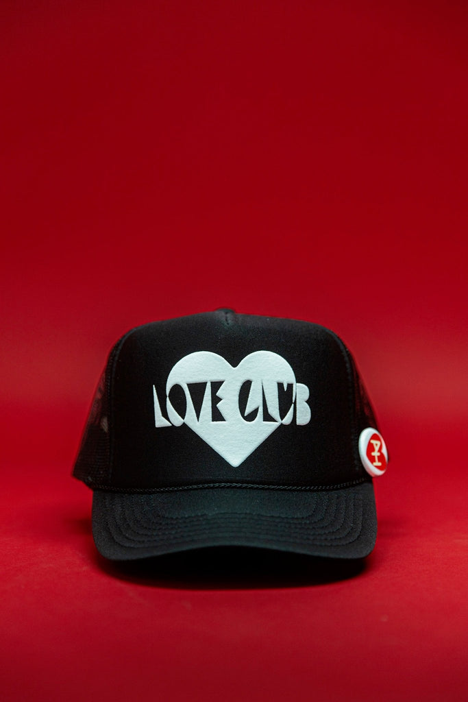 Black ascot + Hart  AMOUR Trucker Hat NWT Classic Amour Trucker – ascot + hart main image 2